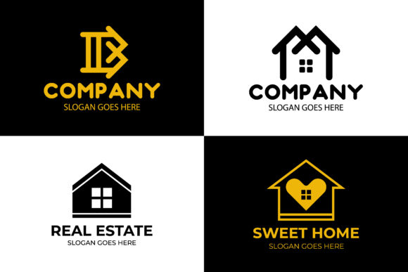 Download Creative Home Logo Design - Logo design Collection