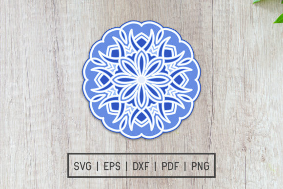 Download 3D Mandala Design - Design Collection