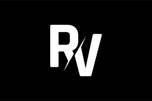 Download Monogram RV Logo Design - Monogram Collection