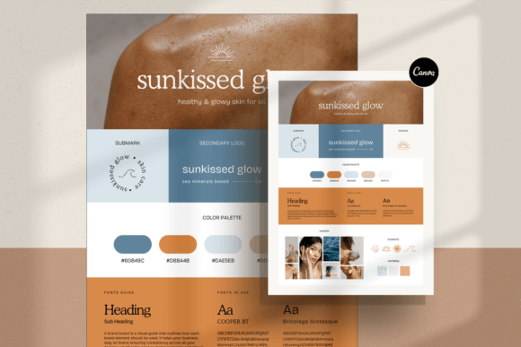 Download Skincare Brand Board - Care Collection