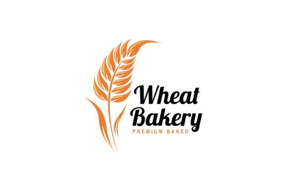 Download Wheat Bakery Logo Design Illustration - Logo design Collection