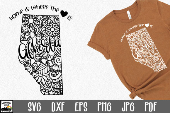 Download Alberta Canada Mandala Design - Design Collection