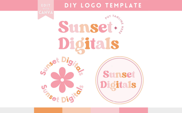 Download Aesthetic Logo Canva Design Branding - Design Collection