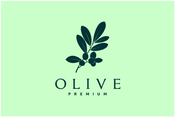 Download Olive Tree Minimalist Logo Design Vector - Logo design Collection