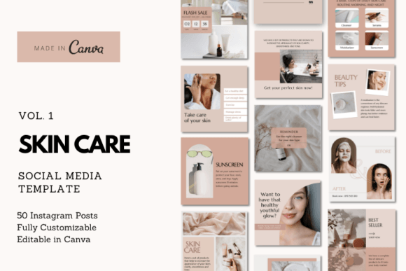 Download Skin Care Instagram Template - Care Collection