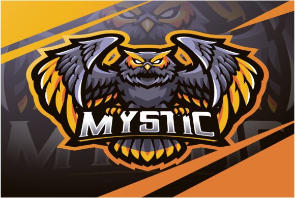 Download Mystic Esport Mascot Logo Design - Logo design Collection
