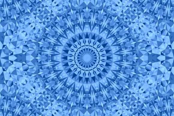Download Seamless Oriental Mandala Mosaic Pattern - Oriental Collection