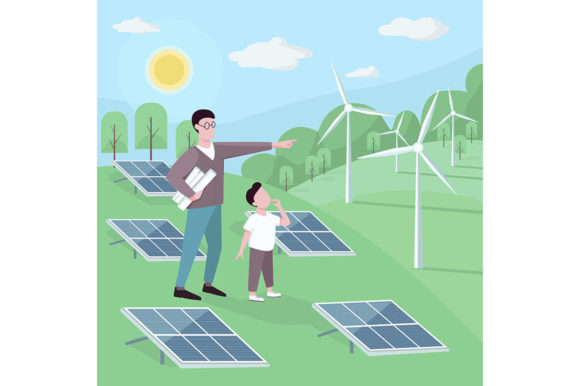 Download Father and Son at Alternative Energy - Premium Bundle