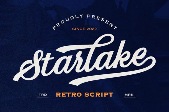 Download Starlake - Retro Script - Star Collection