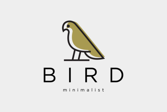 Download Bird Minimalist Logo Design Template - Logo design Collection