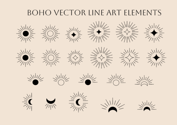 Download Boho Minimalist Logo Design Element - Logo design Collection