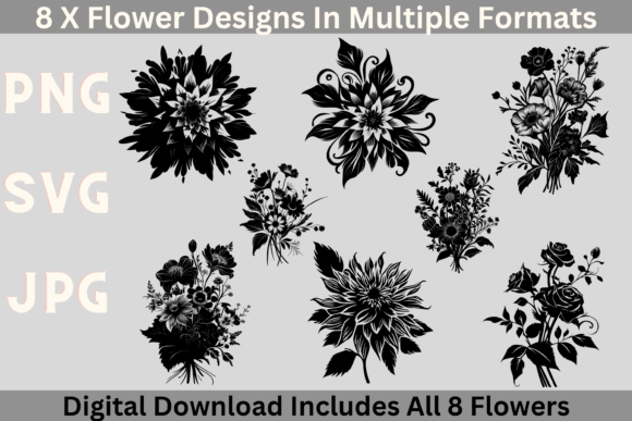 Download Flower Design SVG - Design Collection